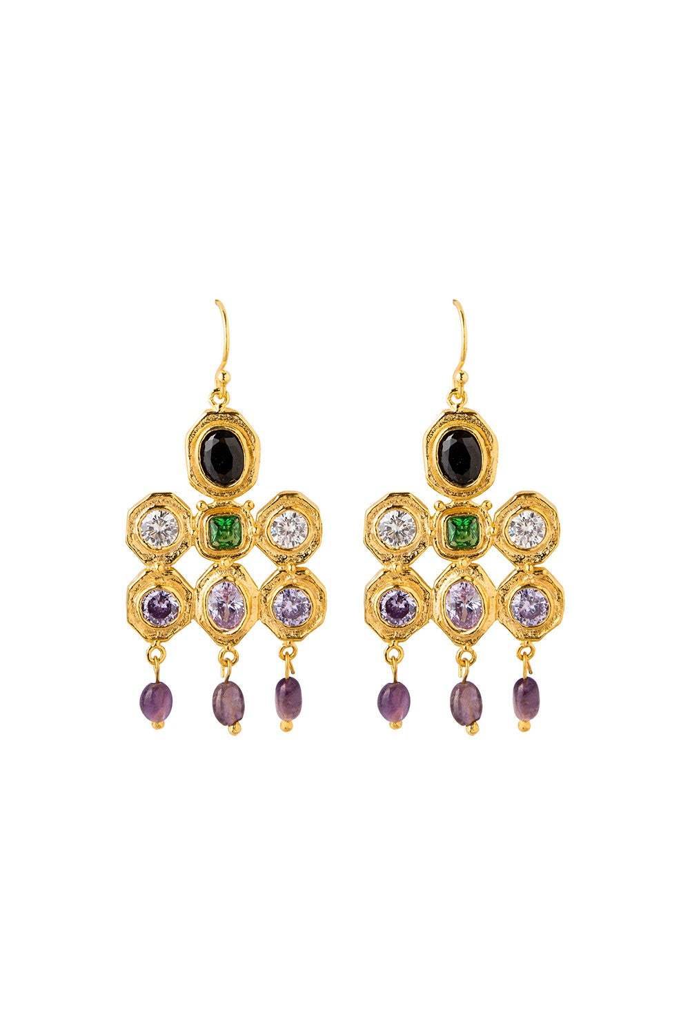 Ametheyst Sparkle Küpe