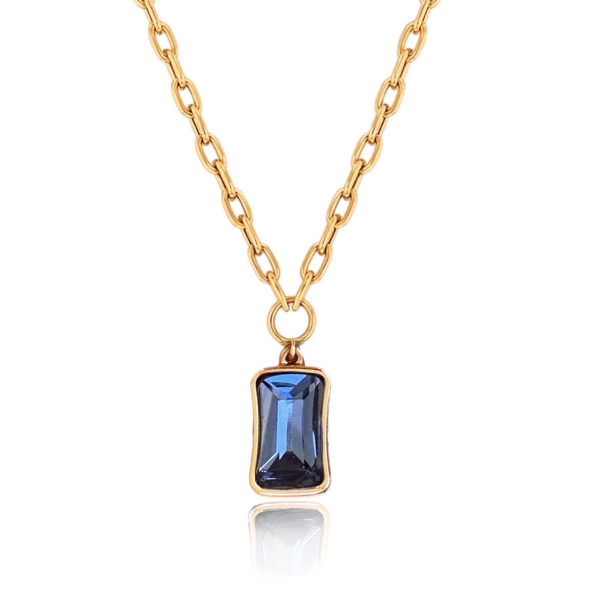 Deep Glow Swarovski Kolye - B