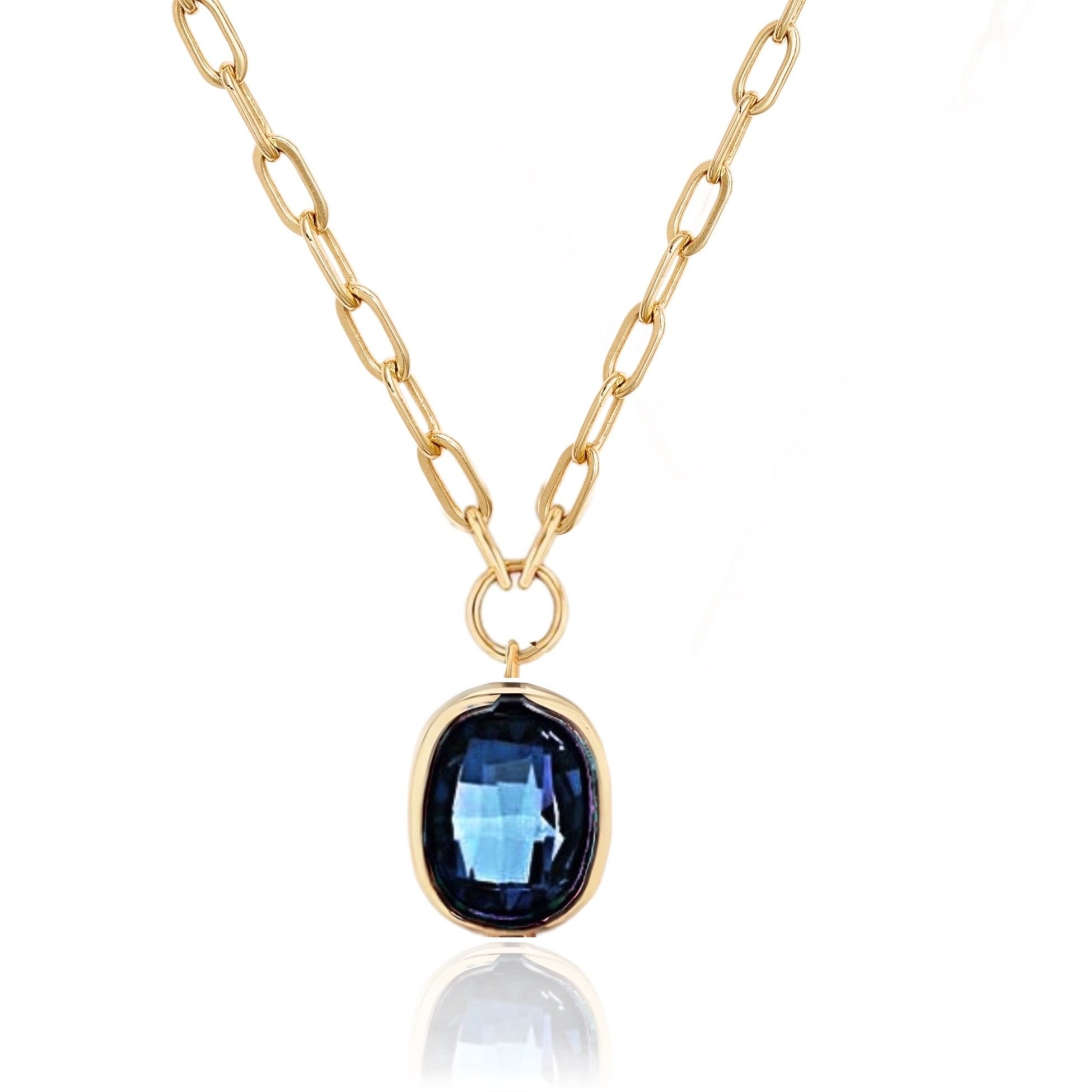 Deep Glow Swarovski Kolye - F