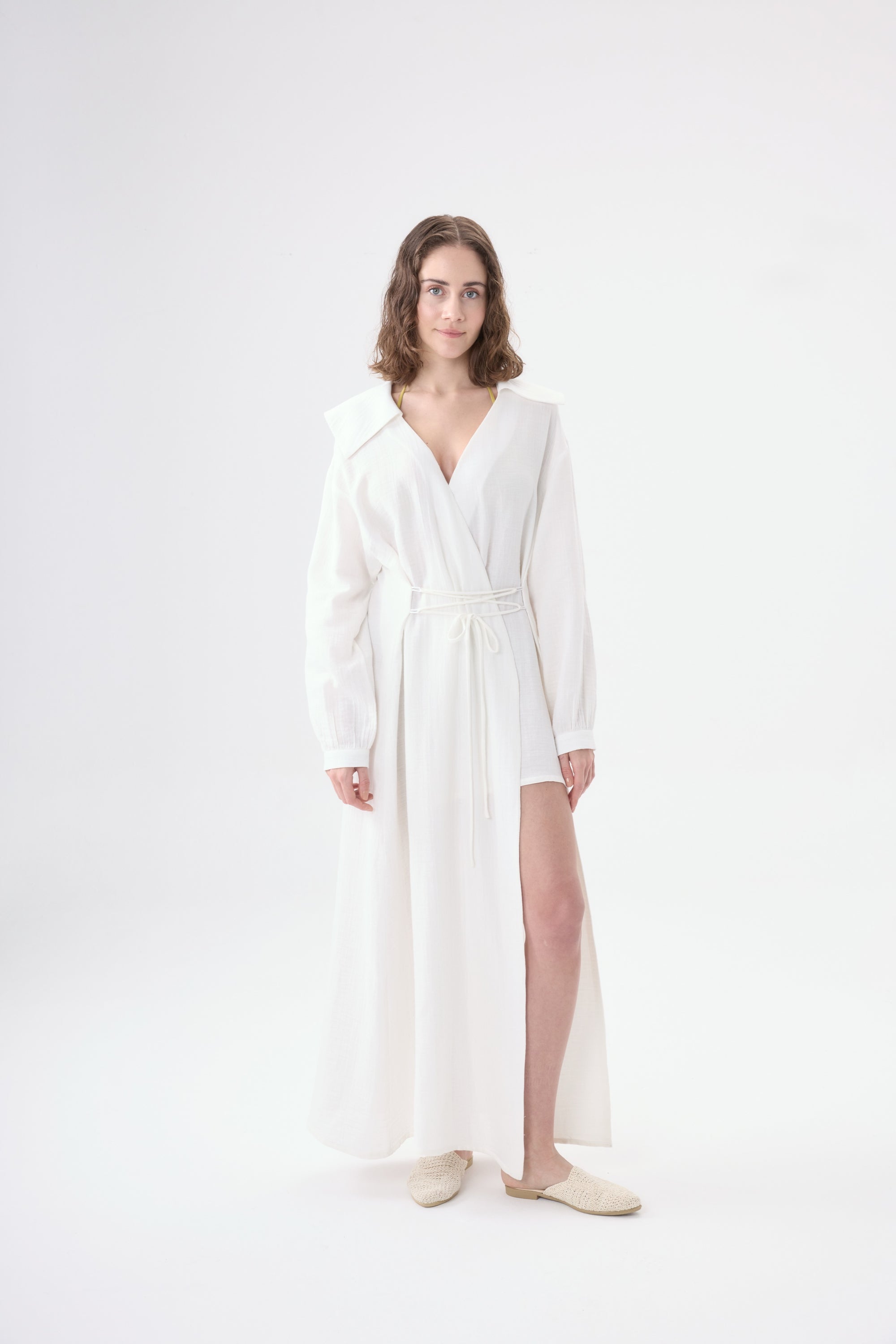 Elara Kimono - Beyaz