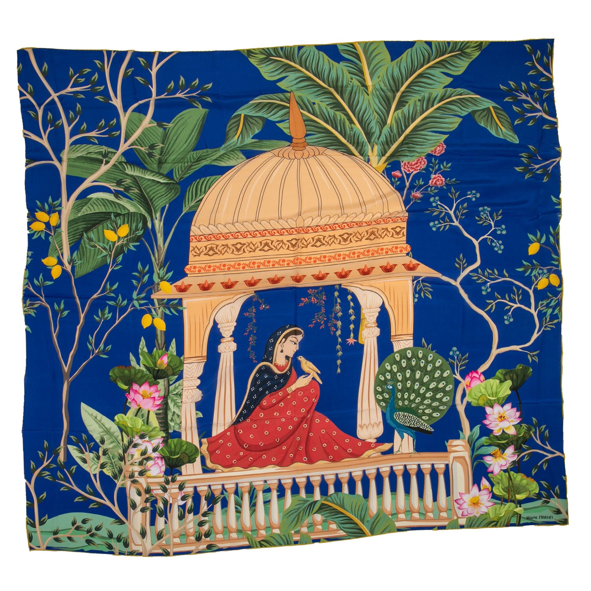 Jasmine Night İpek Eşarp/Şal