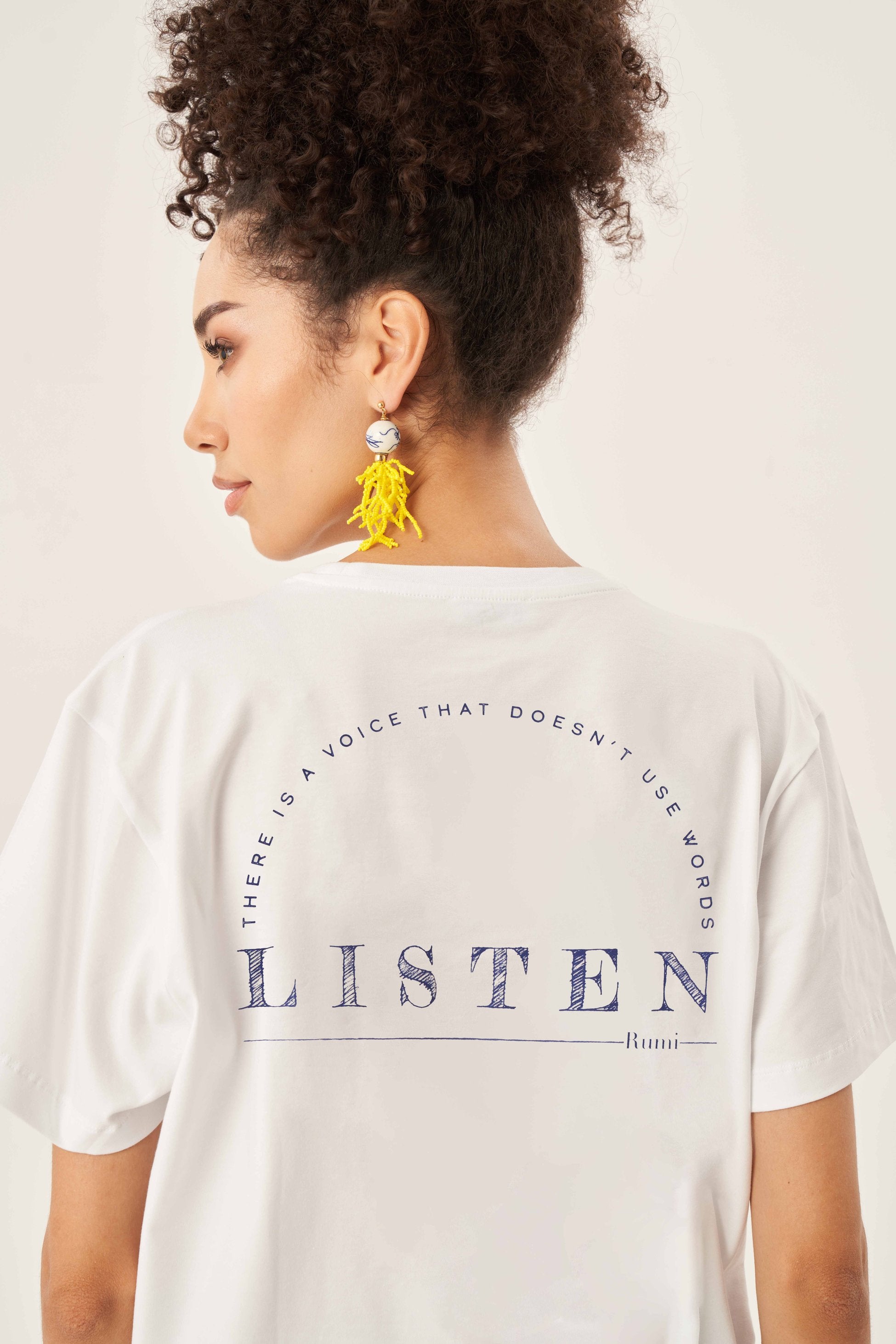 Listen: There is a Voice That Doesn't Use Words T-Shirt