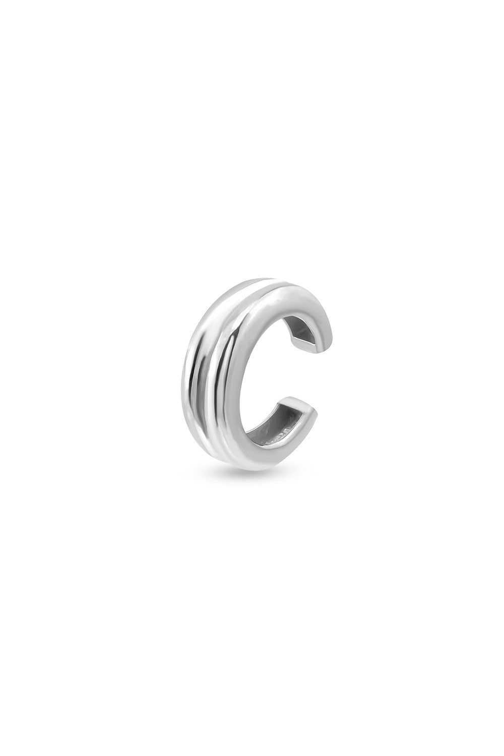 Small Twin Earcuff Silver