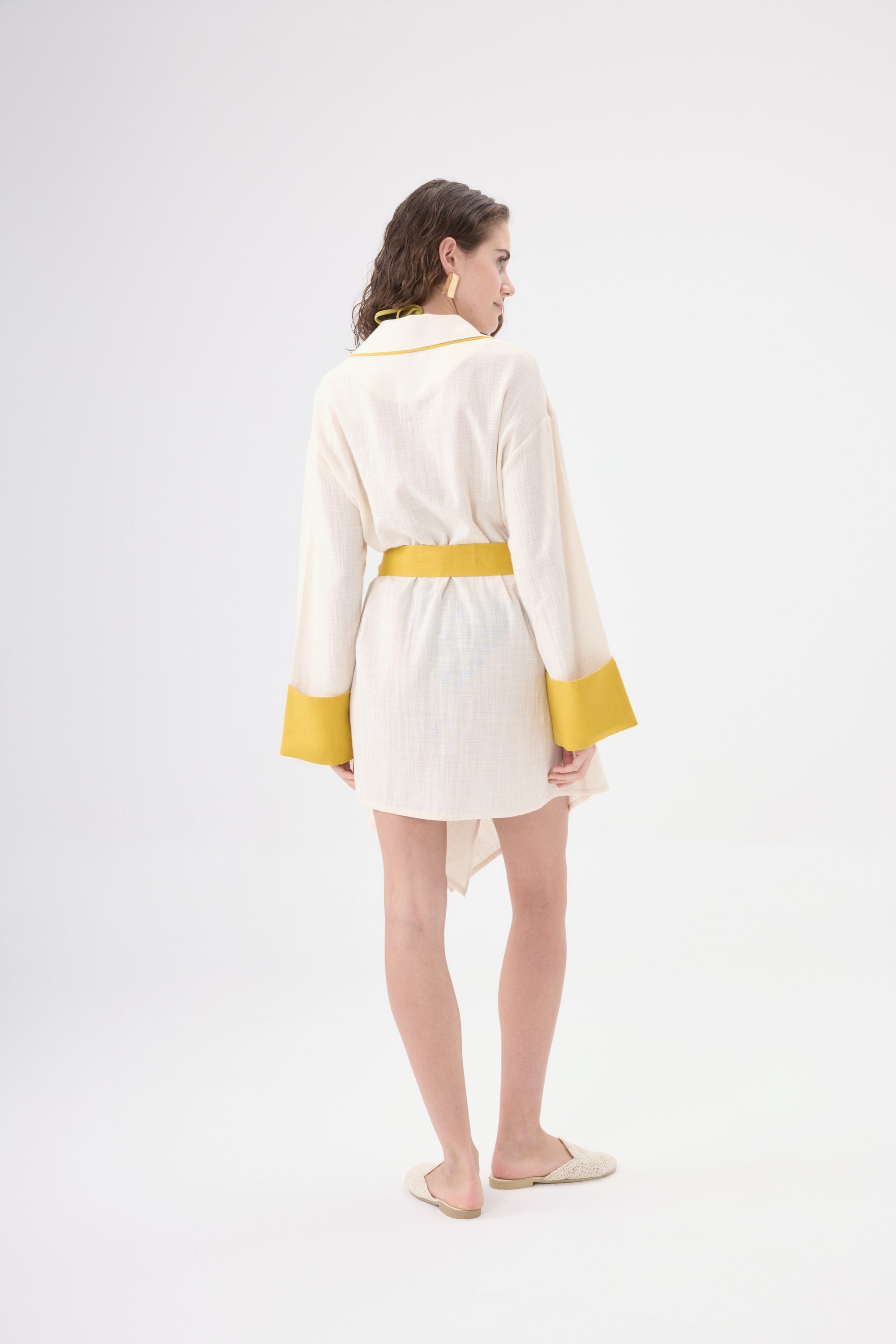 Solara Kuşaklı Kimono