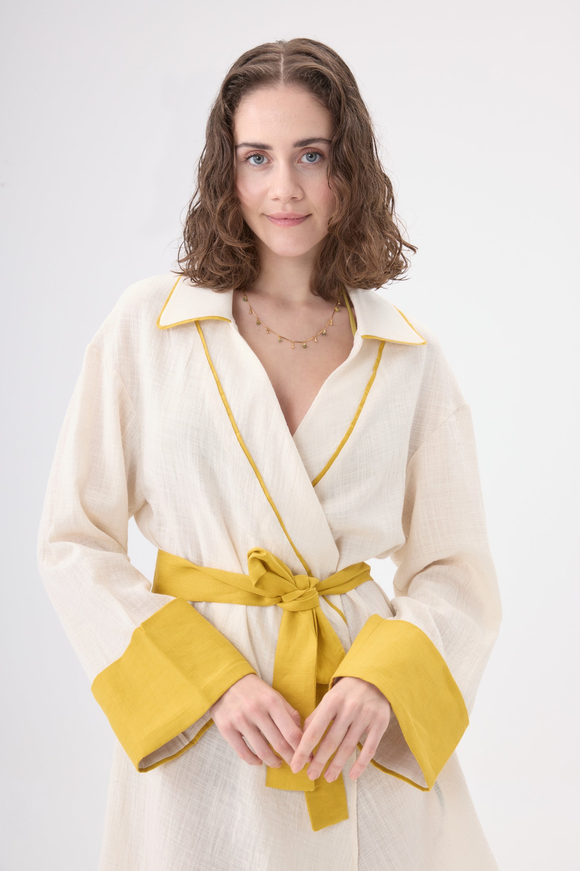 Solara Kuşaklı Kimono