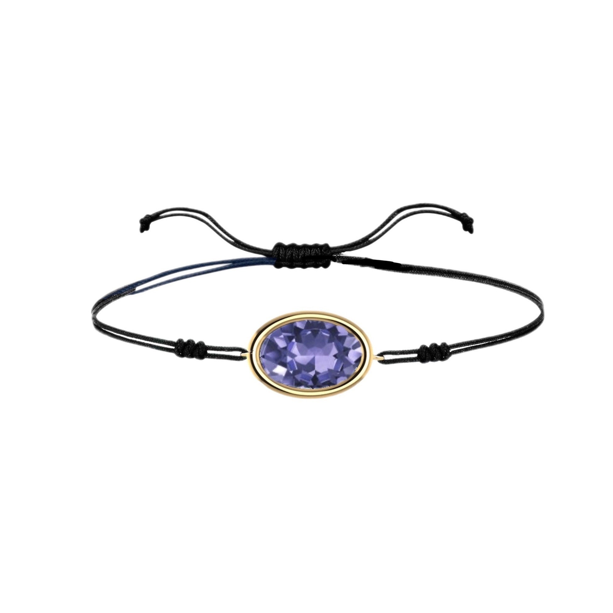 Twinkle Swarovski Bileklik Purple