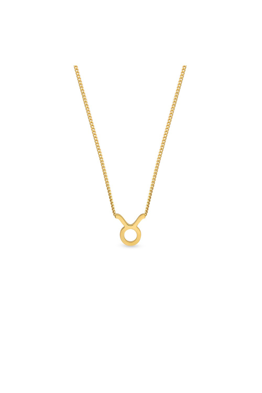 Zodiac Sign Kolye Gold